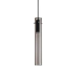 Netlighting Flam LED Slim Pendant Ceiling Light Smoke 3000K in Grey - thumbnail 1