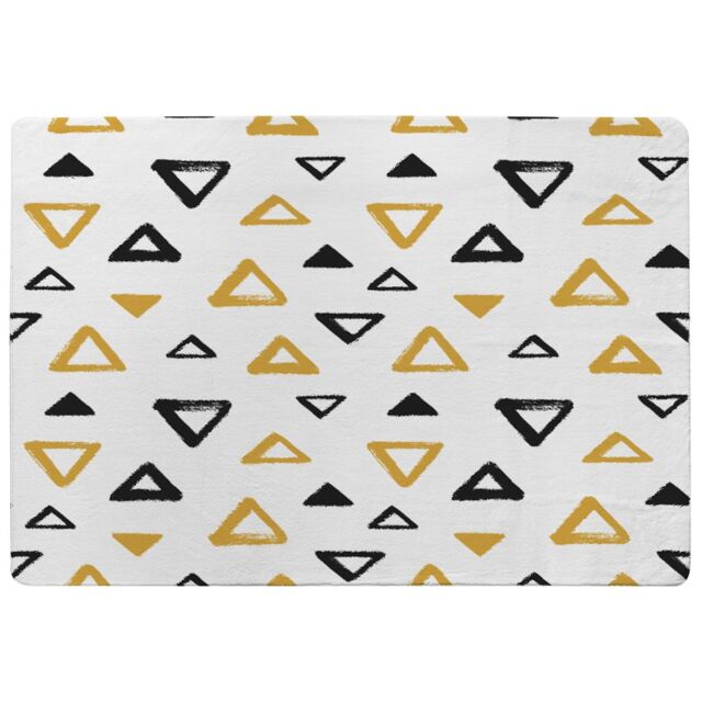 Benjamin Tate Design Egyptian Pyramids Designer Rug in Natural - Size: Large - image 1