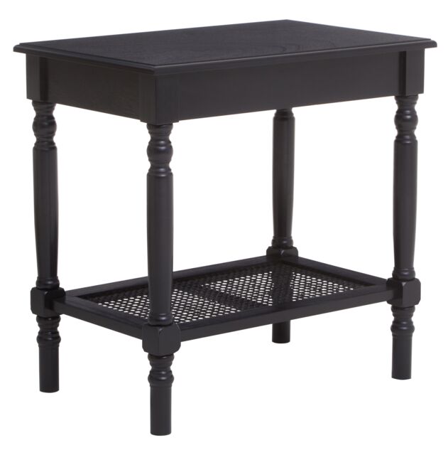 Orsina Heritage Side Table in Black - image 1