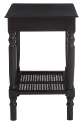 Orsina Heritage Side Table in Black - thumbnail 2