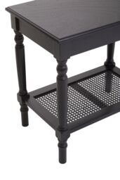 Orsina Heritage Side Table in Black - thumbnail 4