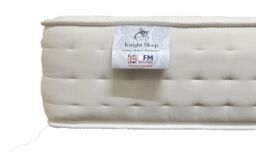 Knight Sleep Cashmere 2000 Silk Pocket Spring Medium Firm Natural Mattress With Edge Support in White - Size: Double - thumbnail 4
