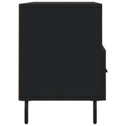 Berkfield Home TV Cabinet Black 102x36x50 cm Engineered Wood - Size: 102 x 36 x 50 cm - thumbnail 7