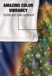 JQ Licensing Lc Christmas Tree Gifts Silky Touch Super Soft Throw Blanket 152 X 127 cm in White - thumbnail 4