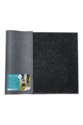 JVL Black Rubber Condor Astro Turf Effect Doormat 45x75cm - Size: 45 cm x 75 cm - thumbnail 5