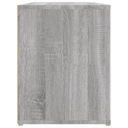 Berkfield Home Shoe Rack Grey Sonoma 100x35x45 cm Engineered Wood - Size: 100 x 35 x 45 cm - thumbnail 6