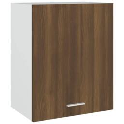 Berkfield Home Hanging Cabinet Brown Oak 50x31x60 cm Engineered Wood - Size: 50 x 31 x 60 cm - thumbnail 3