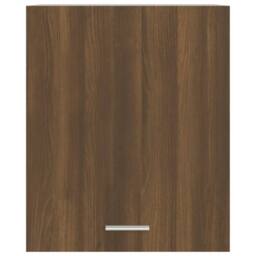 Berkfield Home Hanging Cabinet Brown Oak 50x31x60 cm Engineered Wood - Size: 50 x 31 x 60 cm - thumbnail 4