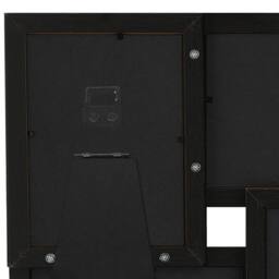 Berkfield Home Modern Collage Photo Frame for 4x(13x18 cm) Picture Black MDF - Size: 13x18 cm - thumbnail 4