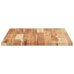 Berkfield Home Desk Top Oil Finished 60x50x2 cm Solid Wood Acacia in Brown - Size: 60 x 50 x 2 cm - thumbnail 5