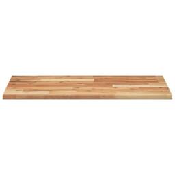 Berkfield Home Desk Top Oil Finished 60x50x2 cm Solid Wood Acacia in Brown - Size: 60 x 50 x 2 cm - thumbnail 4