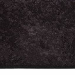 Berkfield Home Rug Washable 190x300 cm Anthracite Anti Slip in Black - Size: 100 cm diameter - thumbnail 3