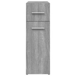 Berkfield Home Premium Apothecary Cabinet Grey Sonoma 20x45.5x60 cm Engineered Wood - thumbnail 5
