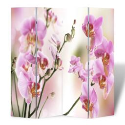Berkfield Home Folding Room Divider 160x170 cm Flower - thumbnail 4