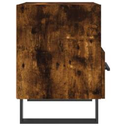 Berkfield Home Bedside Cabinets 2 pcs Smoked Oak 40x35x47.5 cm Engineered Wood in Brown - thumbnail 8