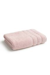 CHRISTY 'Antalya' Turkish Cotton Premium Loose Towels in Pale Pink - thumbnail 4
