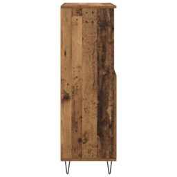 Berkfield Home Highboard with Shelf with Storage with Door Brown Engineered wood - thumbnail 7