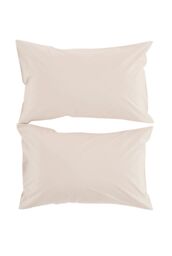 CHRISTY Pure Cotton Percale Standard Pillowcase Pair in Pink - thumbnail 3
