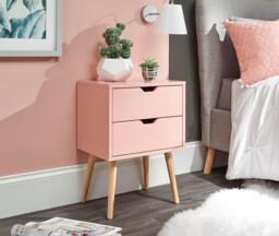 Nyborg Single 2 Drawer Bedside