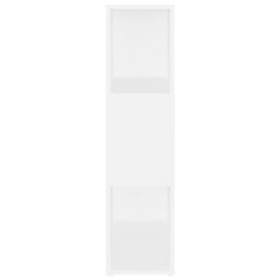 Berkfield Home Book Cabinet Room Divider White 60x24x94 cm Engineered Wood - Size: 60 x 24 x 94 cm - thumbnail 6