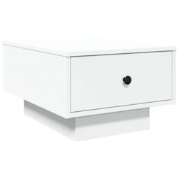 Berkfield Home Durable Coffee Table White 60x45x31 cm Engineered Wood - Size: 60 x 45 x 31 cm - thumbnail 3