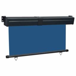 Berkfield Home Stylish Balcony Side Awning 145x250 cm Blue