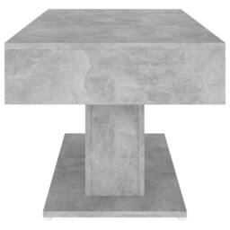 Berkfield Home Durable Coffee Table Concrete Grey 96x50x45 cm Engineered Wood - Size: 96 x 50 x 45 cm - thumbnail 5