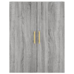Berkfield Home Highboard Grey Sonoma 69.5x34x180 cm Engineered Wood - thumbnail 5