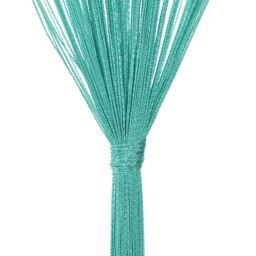 Berkfield Home String Curtains 2 pcs Turquoise 140x250 cm - thumbnail 7