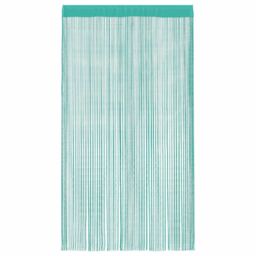 Berkfield Home String Curtains 2 pcs Turquoise 140x250 cm - thumbnail 4
