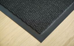 Desire Rugs Non Slip Dirt Trapper Rubber Edged PVC Barrier Door Entrance Mats in Charcoal - Size: 40 cm x 60 cm - thumbnail 3