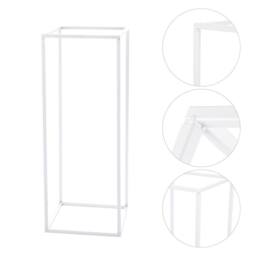 Garden Sanctuary Metal Flower Stand Wedding Centrepieces in White - thumbnail 8