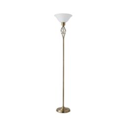 ValueLights Memphis Antique Gold Floor Lamp - thumbnail 6