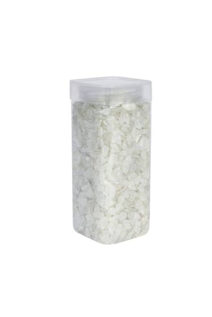KDMD 5-8mm Pearlised White Glass Pebbles 750gr 3 Pack - image 1