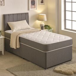 Starlight Beds Hybrid Spring & Memory Foam Mattress Soft Firmness Durable Surface in White - Size: King - thumbnail 8