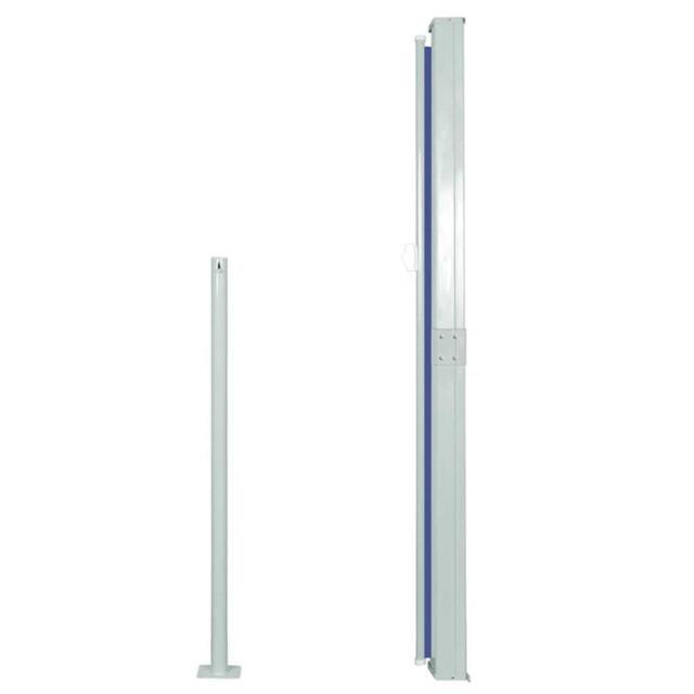 Berkfield Home Retractable Side Awning 160 x 500 cm Blue - image 1