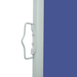 Berkfield Home Retractable Side Awning 160 x 500 cm Blue - thumbnail 7