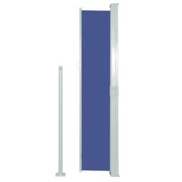 Berkfield Home Retractable Side Awning 160 x 500 cm Blue - thumbnail 4