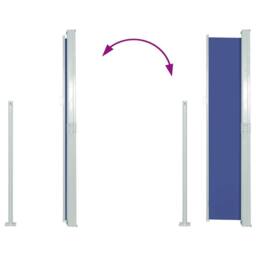 Berkfield Home Retractable Side Awning 160 x 500 cm Blue - thumbnail 5