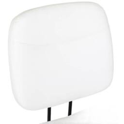 FORGEVIO Swivel PU Leather Home Office Computer Desk Chair for Study WHITE - thumbnail 4