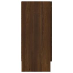 Berkfield Home Sideboard Brown Oak 120x30.5x70 cm Engineered Wood - thumbnail 4