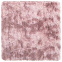 Berkfield Home Shaggy Rug High Pile NAVARRA Dusty Pink 200x200 cm Polyester - Size: Medium - thumbnail 2