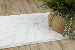 RugsX Dywaniki Łazienkowe Rug in White - Size: 60 cm x 100 cm - thumbnail 5