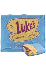 Warner Brothers Gilmore Girls Lukes Cafe Silky Touch Super Soft Throw Blanket in White - thumbnail 2
