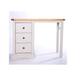 Cabinet Bits Loreo 3 Drawer Dressing Table Set Brass Knob in Light Grey - thumbnail 5