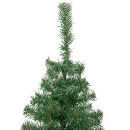 Berkfield Home Dense Artificial Christmas Tree with Stand 150 cm 380 Branches in Green - thumbnail 1
