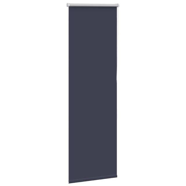 Berkfield Home Roller Blind Blackout Marine 55x130 cm Fabric Width 50.7 cm Polyester in Blue - image 1