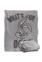 Warner Brothers Looney Tunes Officially Licensed Silky Touch Super Soft Throw Blanket 152 x 127 cm in White - thumbnail 2