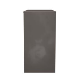 Ready Assembled 2 U Fuji 4 Drawer Vanity (Ready Assembled) in Dark Grey - thumbnail 3