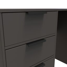 Ready Assembled 2 U Fuji 4 Drawer Vanity (Ready Assembled) in Dark Grey - thumbnail 8